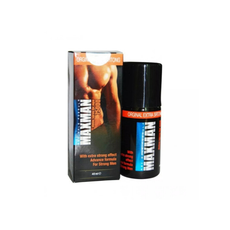 Generic Max Man 75000 Power Delay Spray for Men Long Time and Best Performance 40ml
Generic Max Man 75000 Power Delay Spray for Men Long Time and Best Performance 40ml