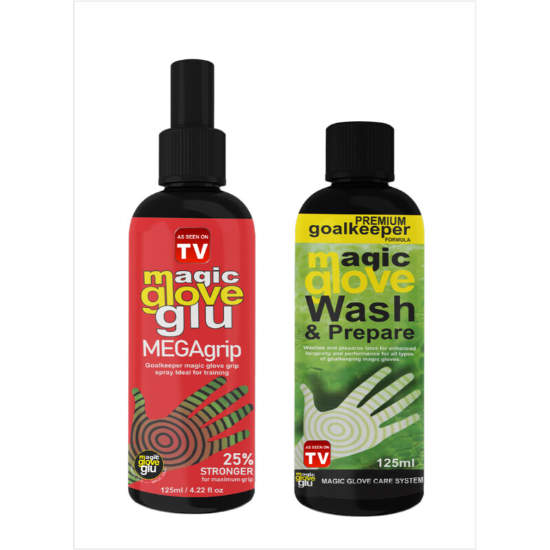 AS SEEN ON TV Magic Gloveglu Ultimate Glove Care Kit Glove Glue Mega Grip & Wash Combo 2x125ml
AS SEEN ON TV Magic Gloveglu Ultimate Glove Care Kit Glove Glue Mega Grip & Wash Combo 2x125ml