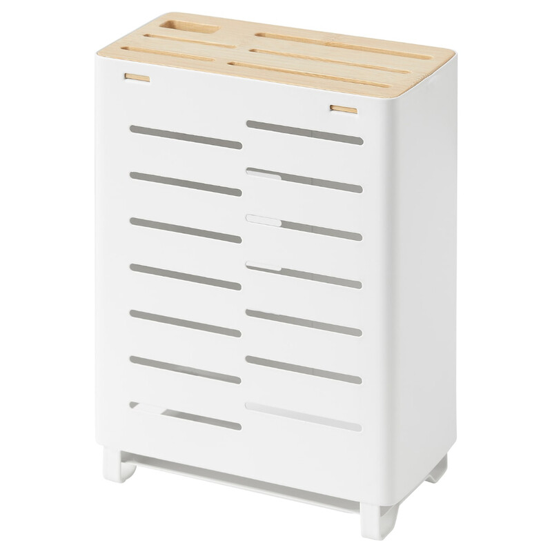 Generic Knife Holder Protects Your Knives And Saves Space In Your Drawers Bamboo/White 23cm
Generic Knife Holder Protects Your Knives And Saves Space In Your Drawers Bamboo/White 23cm