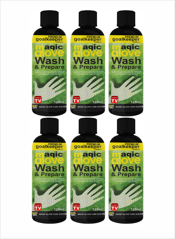 Generic Magic Gloveglu Glove Wash & Prepare Premium goalkeeper Formula 125ml Pack Of 6
Generic Magic Gloveglu Glove Wash & Prepare Premium goalkeeper Formula 125ml Pack Of 6