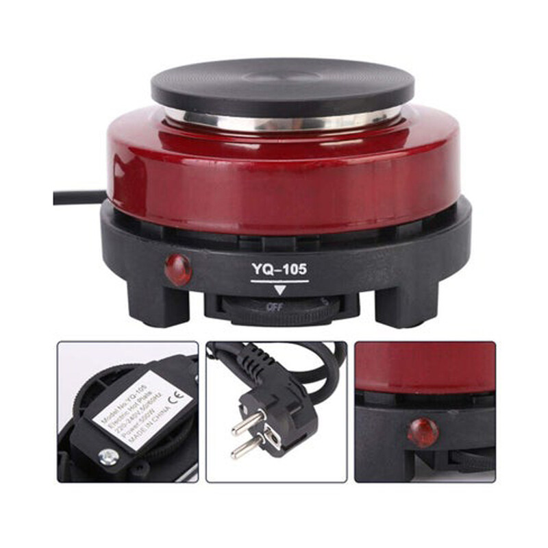 Generic Electric Hob Hot Plate 500W Stainless Steel Coffee Kitchen Camp Travel Portable Small Cooking Appliances YQ-105
Generic Electric Hob Hot Plate 500W Stainless Steel Coffee Kitchen Camp Travel Portable Small Cooking Appliances YQ-105
