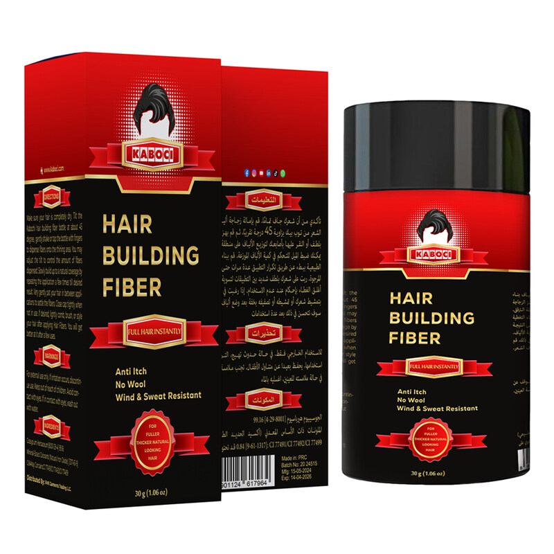 New Kaboci Hair Loss Concealer Fibres Dark Brown Instant Fuller Hair 30g
New Kaboci Hair Loss Concealer Fibres Dark Brown Instant Fuller Hair 30g