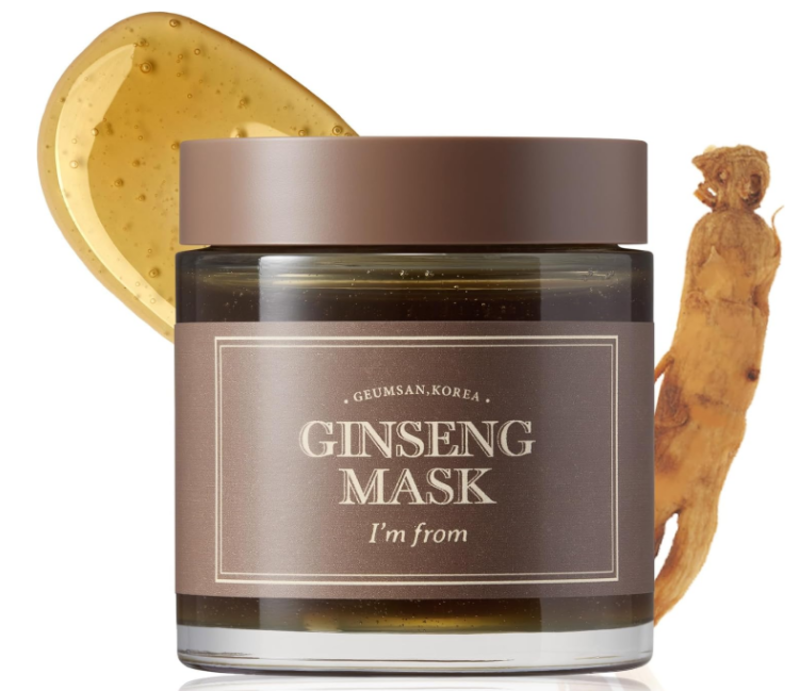 I'M From Ginseng Mask, Detox, Elasticity, Anti Aging, 3.97% Ginseng Extract, 120 g
I'M From Ginseng Mask, Detox, Elasticity, Anti Aging, 3.97% Ginseng Extract, 120 g