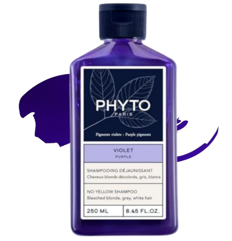 Phyto Purple No Yellow Shampoo 250 ml - Natural-origin ingredients, Sulfates surfactants-free, Silicone-free, PEG-free
Phyto Purple No Yellow Shampoo 250 ml - Natural-origin ingredients, Sulfates surfactants-free, Silicone-free, PEG-free