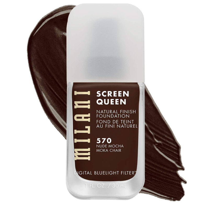 Milani Screen Queen Liquid Foundation Makeup - Cruelty Free Foundation With Digital Bluelight Filter Technology (570 Nude Mocha) 30ml
Milani Screen Queen Liquid Foundation Makeup - Cruelty Free Foundation With Digital Bluelight Filter Technology (570 Nude Mocha) 30ml