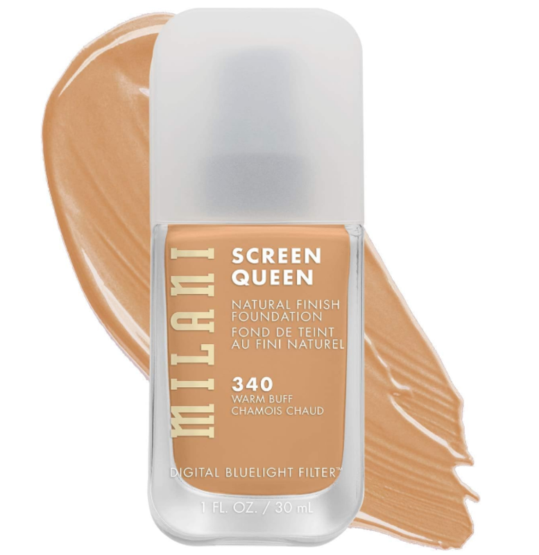 Milani Screen Queen Liquid Foundation Makeup - Cruelty Free Foundation With Digital Bluelight Filter Technology (340 Warm Buff) 30ml
Milani Screen Queen Liquid Foundation Makeup - Cruelty Free Foundation With Digital Bluelight Filter Technology (340 Warm Buff) 30ml