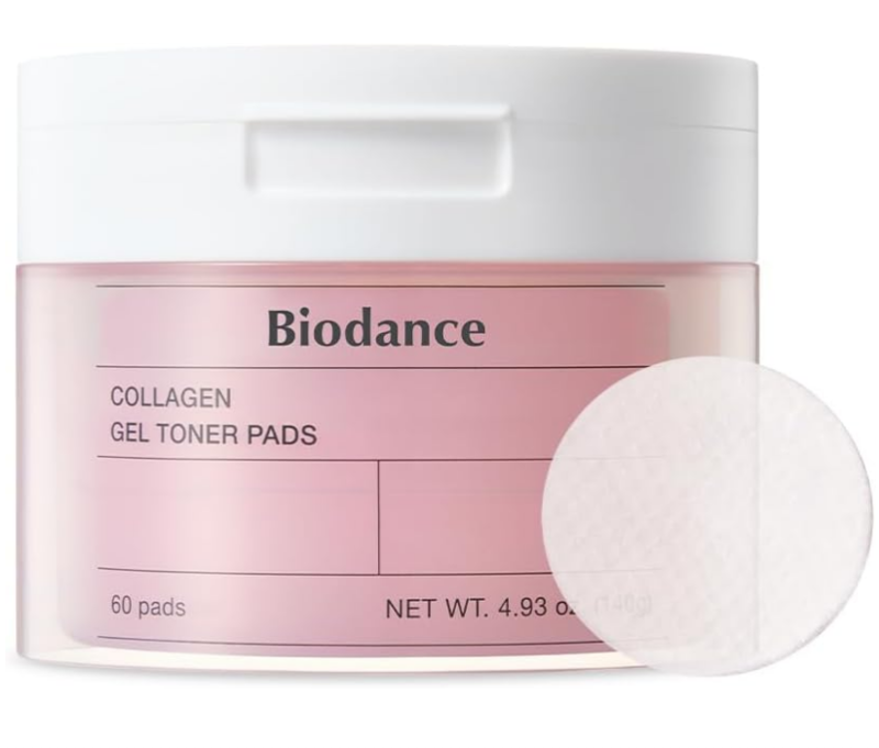 BIODANCE Biodance Collagen Gel Toning Pads, Tightening Pores & Improves Elasticity, Korean Tonic Pads for Sensitive Skin, 140g, 60 Pads
BIODANCE Biodance Collagen Gel Toning Pads, Tightening Pores & Improves Elasticity, Korean Tonic Pads for Sensitive Skin, 140g, 60 Pads
