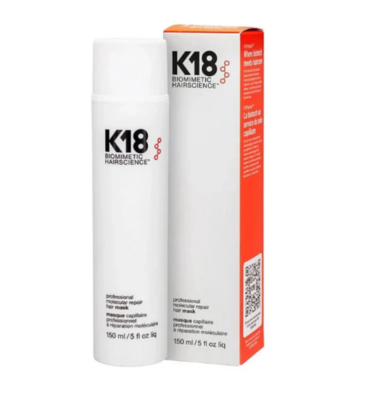 150ml K18 Leave-In Molecular Hair Mask Original Repair Molecular Hair Damaged Dry Frizzy Treatment Moisturize
150ml K18 Leave-In Molecular Hair Mask Original Repair Molecular Hair Damaged Dry Frizzy Treatment Moisturize