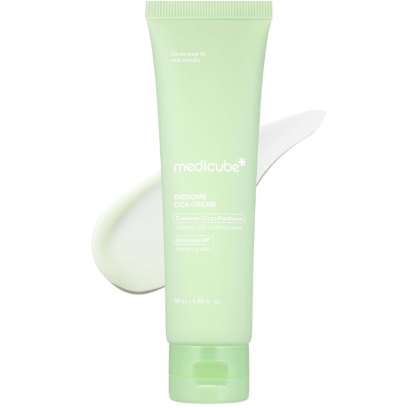 medicube Exosome Cica Tea Tree Cream for Sensitive Skin with Centella Asiatica help reduce redness and breakouts. Low-irritating, Moisturizing Daily T
medicube Exosome Cica Tea Tree Cream for Sensitive Skin with Centella Asiatica help reduce redness and breakouts. Low-irritating, Moisturizing Daily T