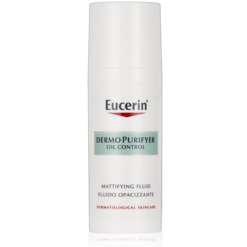 Eucerin DermoPurifyer Oil Control Face Mattifying Fluid with Salicyclic Acid, Reduces Blemishes and Excess Sebum, Soothes Irritation and Redness, Prov
Eucerin DermoPurifyer Oil Control Face Mattifying Fluid with Salicyclic Acid, Reduces Blemishes and Excess Sebum, Soothes Irritation and Redness, Prov