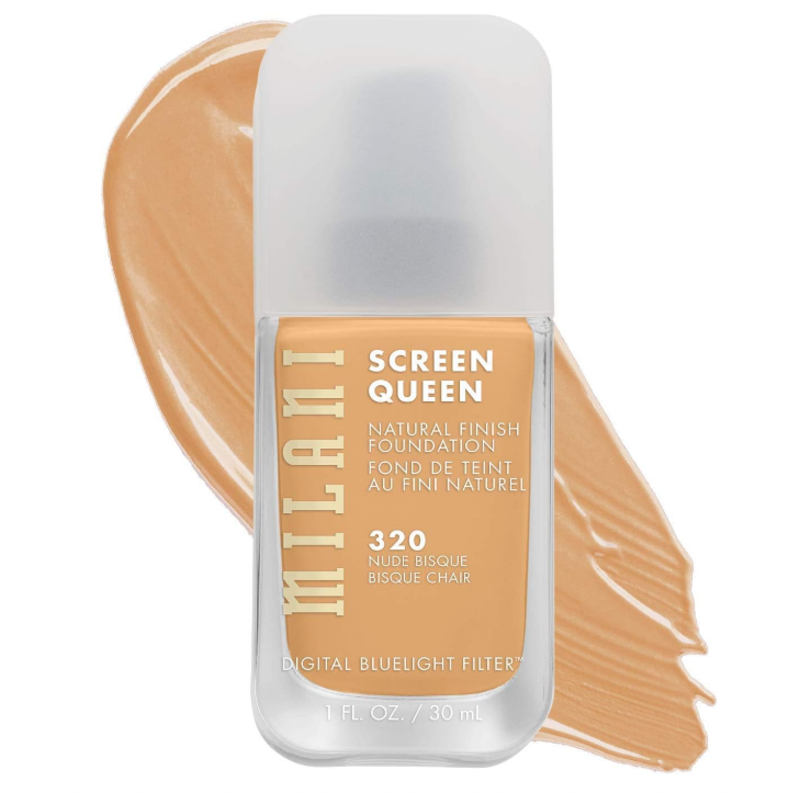 Milani Screen Queen Liquid Foundation Makeup - Cruelty Free Foundation With Digital Bluelight Filter Technology (320 Nude Bisque) 30ml
Milani Screen Queen Liquid Foundation Makeup - Cruelty Free Foundation With Digital Bluelight Filter Technology (320 Nude Bisque) 30ml