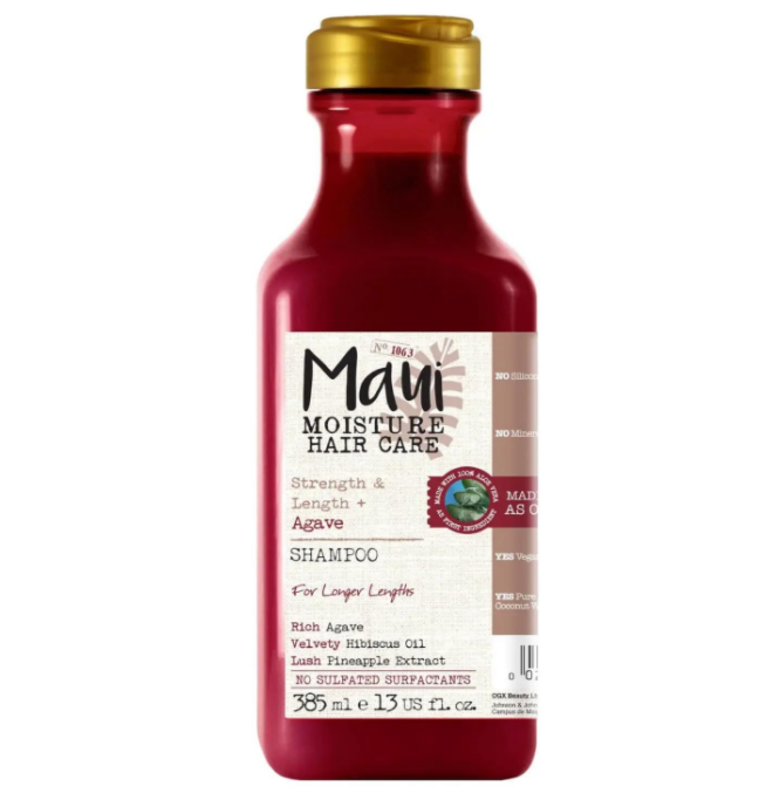 Maui Moisture Strength & Anti-Breakage + Moisturizing Agave Shampoo for Color Treated or Chemically Damaged Hair, Vegan, Silicone- & Paraben-Free with
Maui Moisture Strength & Anti-Breakage + Moisturizing Agave Shampoo for Color Treated or Chemically Damaged Hair, Vegan, Silicone- & Paraben-Free with