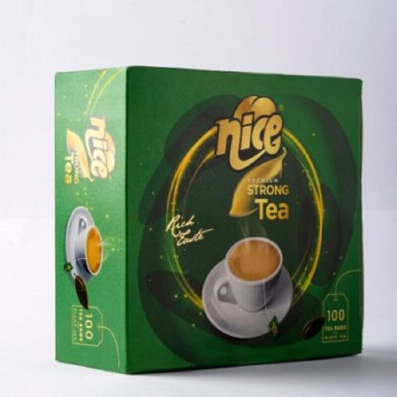 Nice Coffee Nice Black Tea Bags- Smooth & Flavorful Teabags- High Caffeine Tea Bags Individually Wrapped- Pack of 100
Nice Coffee Nice Black Tea Bags- Smooth & Flavorful Teabags- High Caffeine Tea Bags Individually Wrapped- Pack of 100