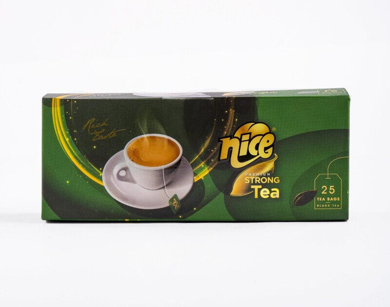 Nice Coffee Nice Black Tea Bags- Smooth & Flavorful Teabags- High Caffeine Tea Bags Individually Wrapped- Pack of 25
Nice Coffee Nice Black Tea Bags- Smooth & Flavorful Teabags- High Caffeine Tea Bags Individually Wrapped- Pack of 25