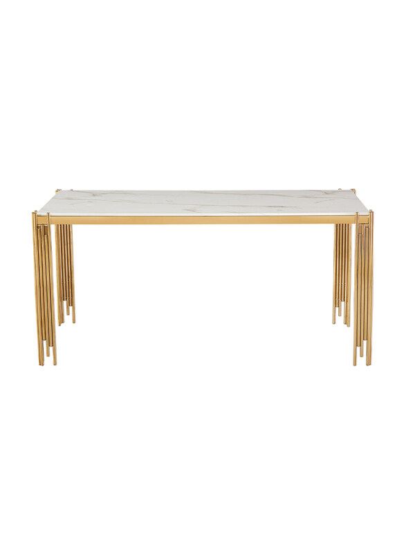 Generic Vanity Living Large Dining Table With Cream & Gold Artificial Marble Top, Multicolour
Generic Vanity Living Large Dining Table With Cream & Gold Artificial Marble Top, Multicolour