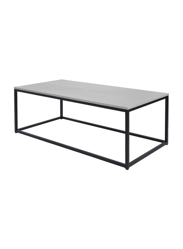 Vanity Living 120cm Wide Rectangular Shape Centre Table with Wooden Tabletop & Sturdy Black Metal Frame Coffee Table, Black/Grey
Vanity Living 120cm Wide Rectangular Shape Centre Table with Wooden Tabletop & Sturdy Black Metal Frame Coffee Table, Black/Grey