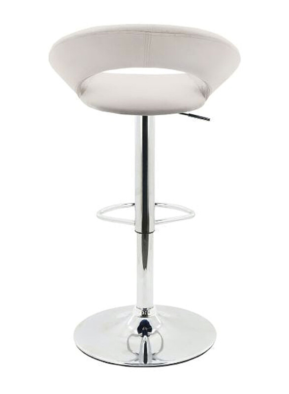 Vanity Living Velvet Fabric Chrome Base Bar Stool with 100cm Adjustable Height for Kitchen Counter, 2 Pieces, Cream/Chrome
Vanity Living Velvet Fabric Chrome Base Bar Stool with 100cm Adjustable Height for Kitchen Counter, 2 Pieces, Cream/Chrome
