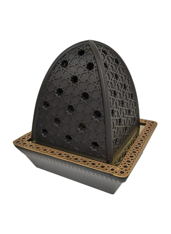 Generic Damanhoor Oud Frankincense Charcoal Resin Incense Bakhoor Burner, Black
Generic Damanhoor Oud Frankincense Charcoal Resin Incense Bakhoor Burner, Black