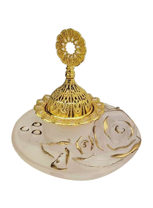 Generic Damanhoor Frankincense Resin Oud Charcoal Incense Bakhoor Burner, Clear/Gold
Generic Damanhoor Frankincense Resin Oud Charcoal Incense Bakhoor Burner, Clear/Gold