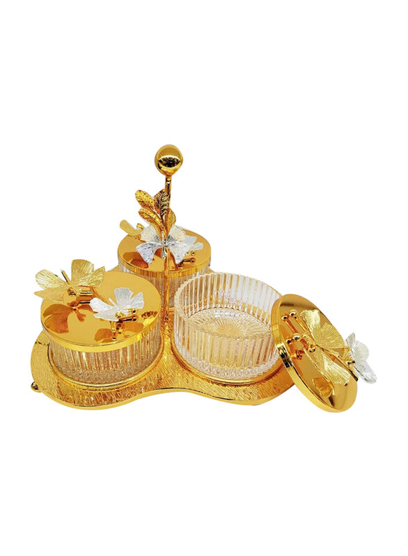 Generic Fruit Dessert Snacks Bowl Salad Food Nuts Storage Tray with Lid Serving Bowl Set, 2206/3, Gold
Generic Fruit Dessert Snacks Bowl Salad Food Nuts Storage Tray with Lid Serving Bowl Set, 2206/3, Gold