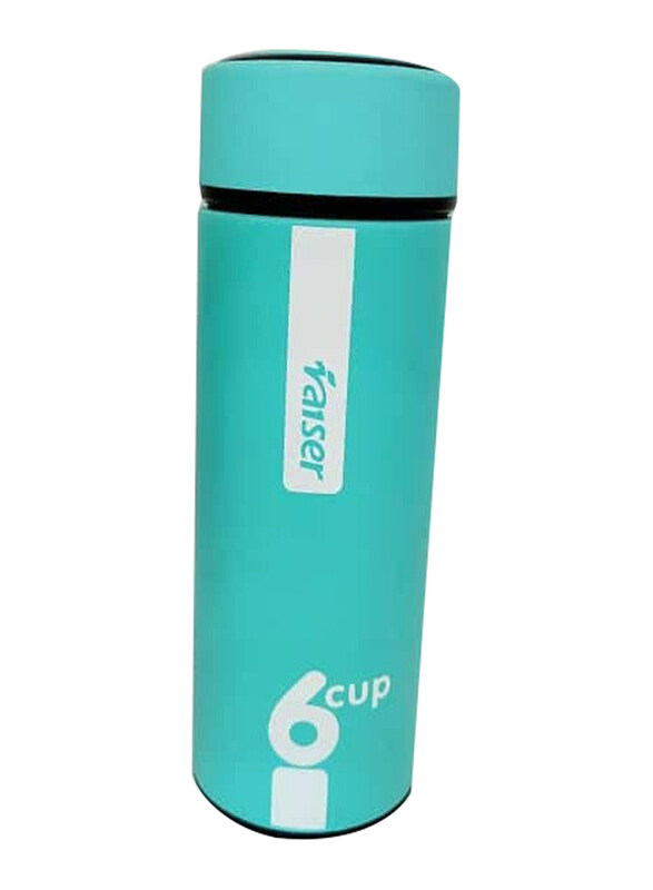 Generic 300 ml Stainless Steel Hot & Cold Double Layer Vacuum Insulated Flask, 6251F, Turquoise
Generic 300 ml Stainless Steel Hot & Cold Double Layer Vacuum Insulated Flask, 6251F, Turquoise