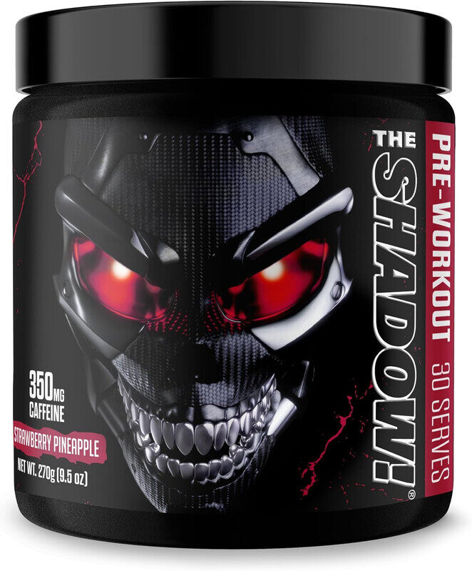JNX Sports, The Shadow, Pre Workout, 350mg Caffeine, Strawberry PineApple, 291g, 30 Servings
JNX Sports, The Shadow, Pre Workout, 350mg Caffeine, Strawberry PineApple, 291g, 30 Servings