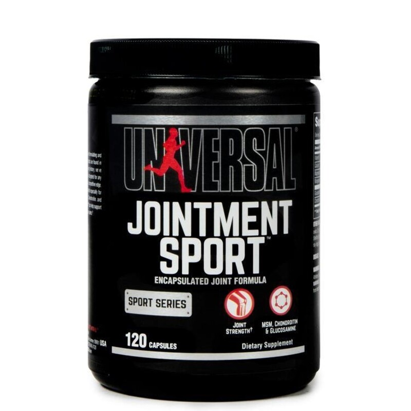 Universal Nutrition Universal, Jointment Sport, Joint Strength, 120 Caps, 20 Servings
Universal Nutrition Universal, Jointment Sport, Joint Strength, 120 Caps, 20 Servings