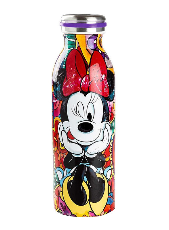 Egan 500ml Steel Insulated Disney Forever & Ever Minnie Mouse Thermal Bottle, Multicolour
Egan 500ml Steel Insulated Disney Forever & Ever Minnie Mouse Thermal Bottle, Multicolour