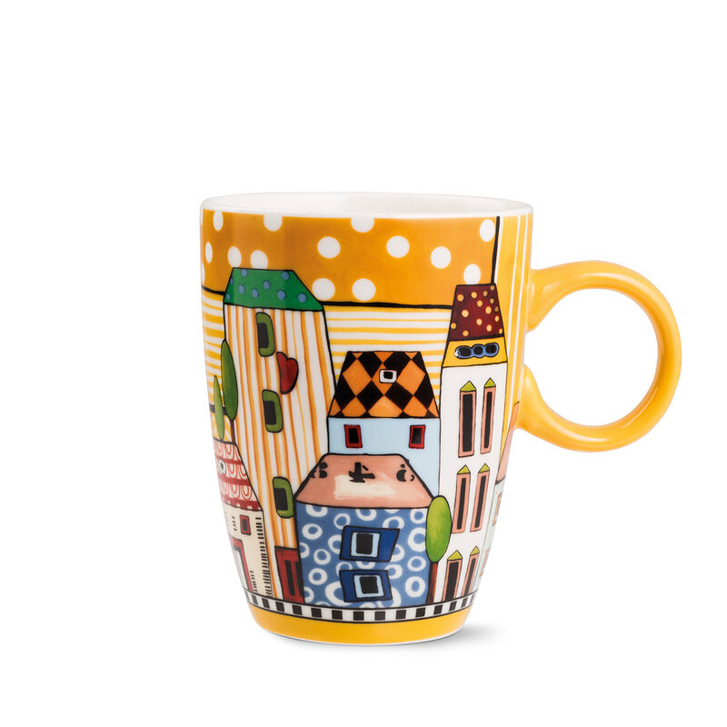 EGAN Paese Mio Coffee Mug 430ml New Bone China Italian Village Design, Large Cup for Tea , Coffee, Latte, Cappuccino, Dishwasher & Microwave Safe, Art
EGAN Paese Mio Coffee Mug 430ml New Bone China Italian Village Design, Large Cup for Tea , Coffee, Latte, Cappuccino, Dishwasher & Microwave Safe, Art