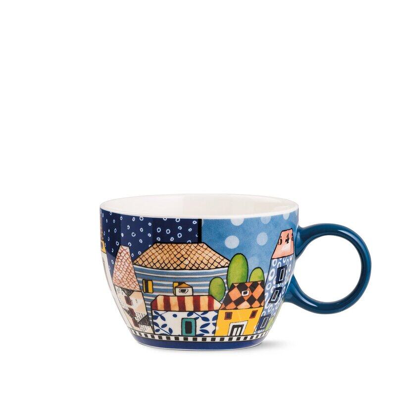 EGAN Paese Mio Breakfast Coffee Mug 460ml , New Bone China, Italian Village Design, Large Cup for Tea , Coffee, Latte, Cappuccino, Hot Chocolate, Dish
EGAN Paese Mio Breakfast Coffee Mug 460ml , New Bone China, Italian Village Design, Large Cup for Tea , Coffee, Latte, Cappuccino, Hot Chocolate, Dish
