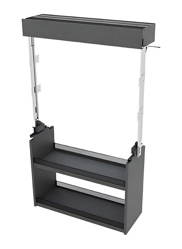 Eurocliq Pull Down Basket Elevator Extendable Organizer with Electric Lift, Lights & Touch Control, Grey
Eurocliq Pull Down Basket Elevator Extendable Organizer with Electric Lift, Lights & Touch Control, Grey