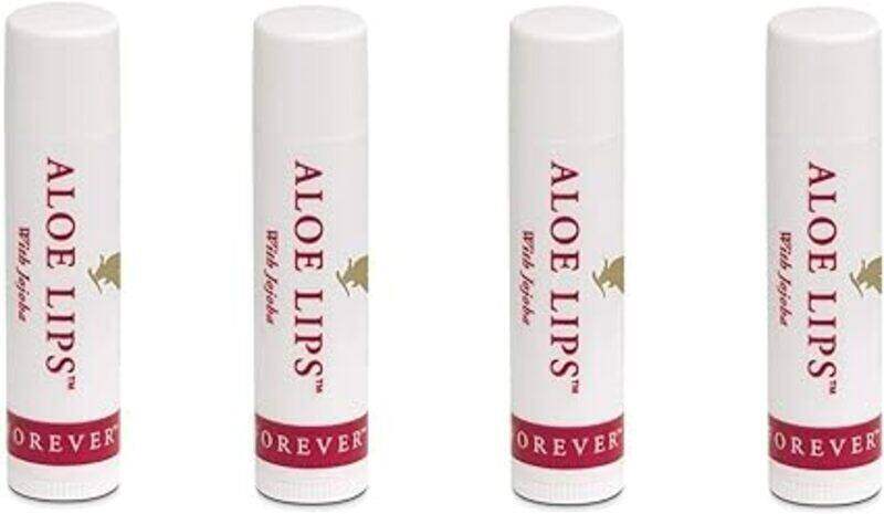 Forever Living - Aloe Lips with Aloe Vera and Jojoba (Pack of 4) - Locks in moisture
Forever Living - Aloe Lips with Aloe Vera and Jojoba (Pack of 4) - Locks in moisture