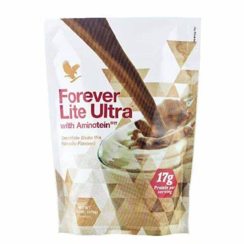 Forever Living Forever Lite Ultra with Aminotein - chocolate, Contributes to lean muscle mass, 375 g
Forever Living Forever Lite Ultra with Aminotein - chocolate, Contributes to lean muscle mass, 375 g