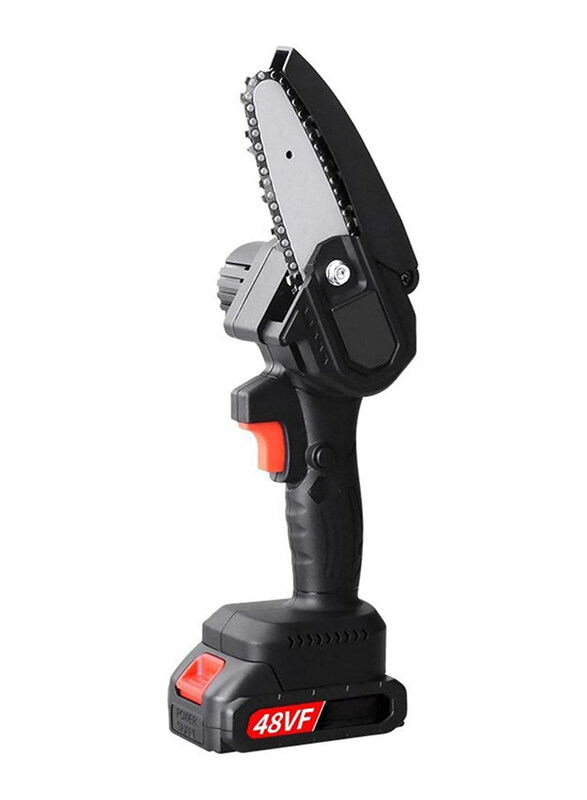 H-BEI Electric Cordless Rechargeable Mini Lithium Chainsaw with Backup Battery Baffle Protection, 48VF, Black
H-BEI Electric Cordless Rechargeable Mini Lithium Chainsaw with Backup Battery Baffle Protection, 48VF, Black