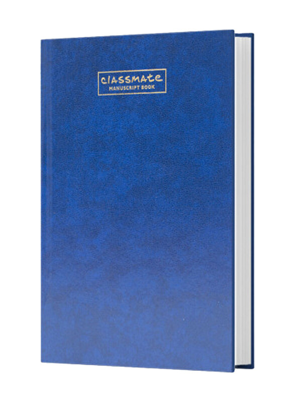Classmate Single Line Register/Manuscript Book Regular, 192 Sheets, 70 GSM, A4 Size, 6 Piece, Blue
Classmate Single Line Register/Manuscript Book Regular, 192 Sheets, 70 GSM, A4 Size, 6 Piece, Blue