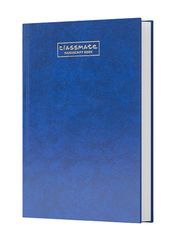 Classmate Single Line Register/Manuscript Book Regular, 192 Sheets, 70 GSM, A4 Size, 6 Piece, Blue
Classmate Single Line Register/Manuscript Book Regular, 192 Sheets, 70 GSM, A4 Size, 6 Piece, Blue