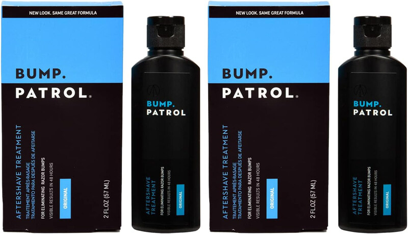 Bump Patrol Dermatologist Approved Original Strength Aftershave Treatment, 2 x 57ml
Bump Patrol Dermatologist Approved Original Strength Aftershave Treatment, 2 x 57ml