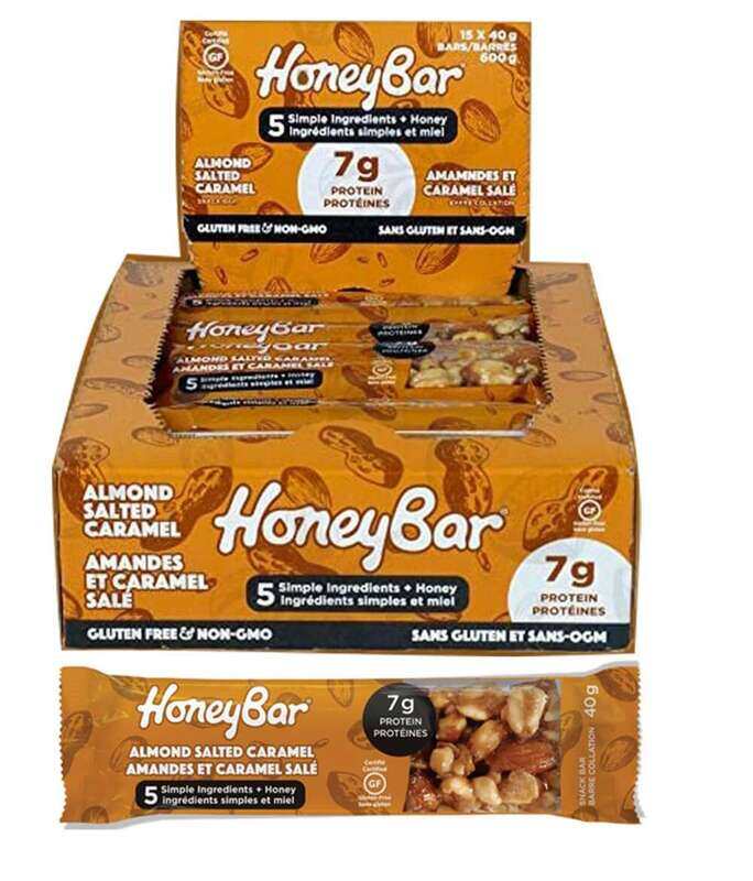 Honeybar Honey Bar Almond Salted Caramel , Irresistible Snack with 7g Protein, Gluten Free, Low Sodium, Vegetarian , Wholesome Source of Fiber
Honeybar Honey Bar Almond Salted Caramel , Irresistible Snack with 7g Protein, Gluten Free, Low Sodium, Vegetarian , Wholesome Source of Fiber