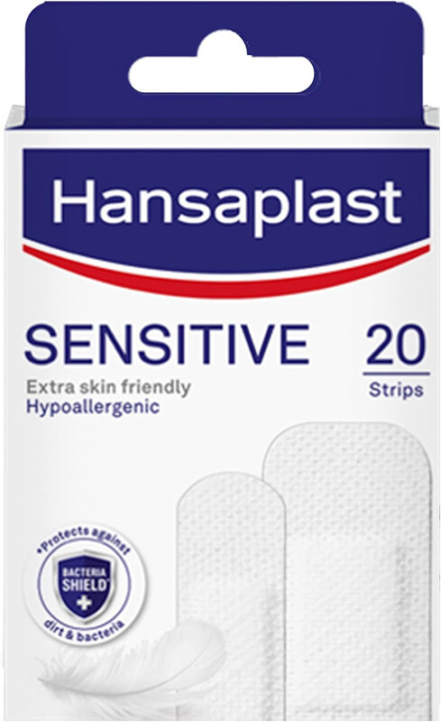 Hansaplast Sensitive Plasters with Extra Skin Friendly & Hypoallergenic, 20 Strips
Hansaplast Sensitive Plasters with Extra Skin Friendly & Hypoallergenic, 20 Strips