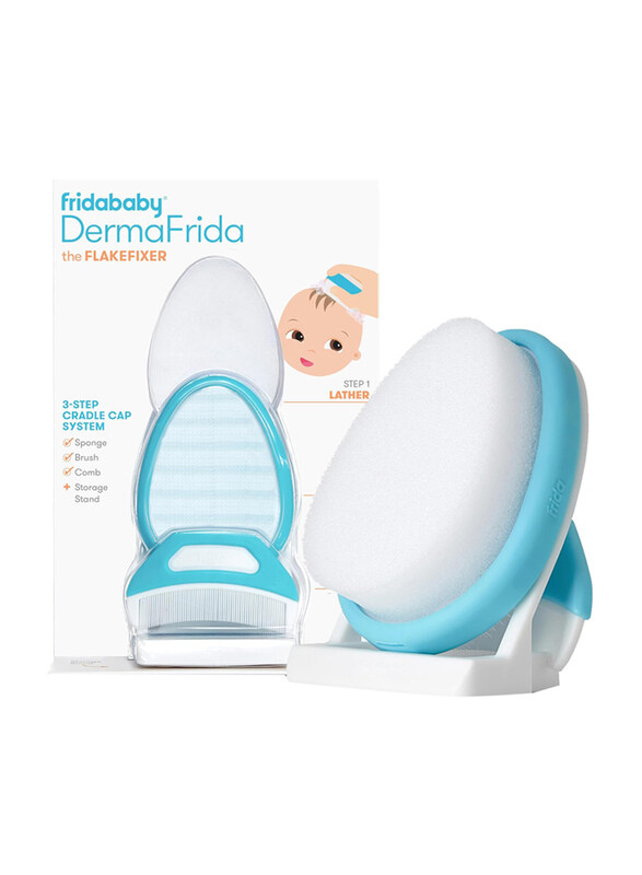 Fridababy 3-Step Cradle Cap System Dermafrida the Flakefixer for Babies, Blue/White
Fridababy 3-Step Cradle Cap System Dermafrida the Flakefixer for Babies, Blue/White