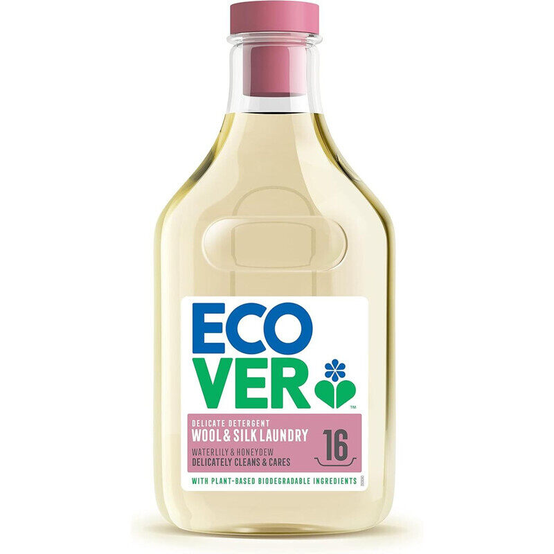 Ecover Liquid Laundry Detergent for Wool & Silk Laundry Water Lily & Honey Dew Scent 750 ML
Ecover Liquid Laundry Detergent for Wool & Silk Laundry Water Lily & Honey Dew Scent 750 ML