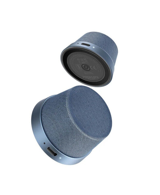 Promate Punch High-Fidelity Mini Bluetooth Speaker with MagSafe Compatible Base, Navy
Promate Punch High-Fidelity Mini Bluetooth Speaker with MagSafe Compatible Base, Navy