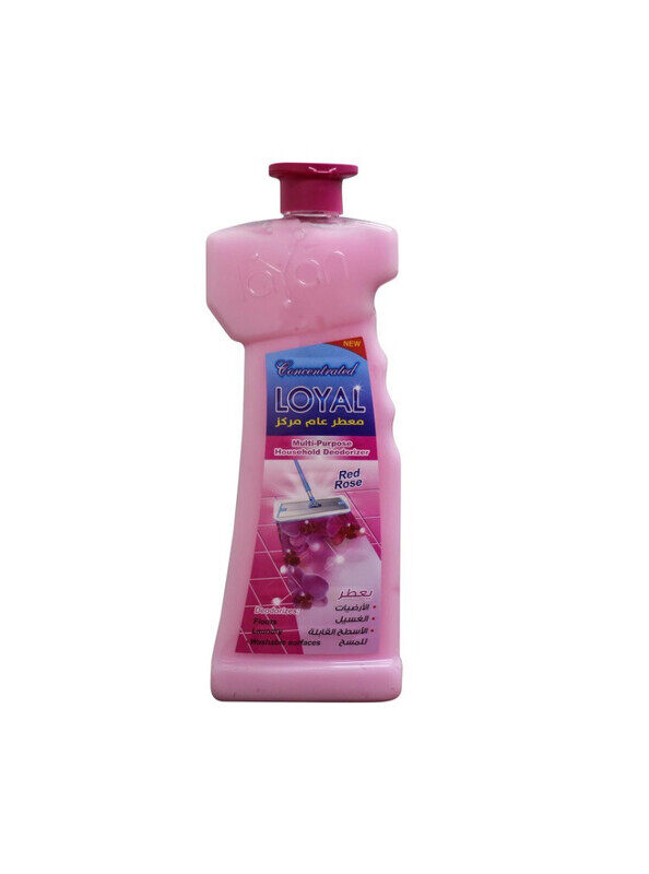 Loyal Multi-Purpose Household Deodorizer Concentrated Gel, Red Rose Scent - 700 ml x 12
Loyal Multi-Purpose Household Deodorizer Concentrated Gel, Red Rose Scent - 700 ml x 12