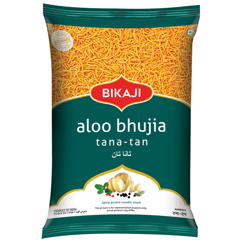 Bikaji Tana-Tan (Aloo Bhujia) 200g Pouch , Crispy & Crunchy Traditional Namkeen , Mildly Spiced & Flavorful , Made with All Natural Ingredients , Prod
Bikaji Tana-Tan (Aloo Bhujia) 200g Pouch , Crispy & Crunchy Traditional Namkeen , Mildly Spiced & Flavorful , Made with All Natural Ingredients , Prod