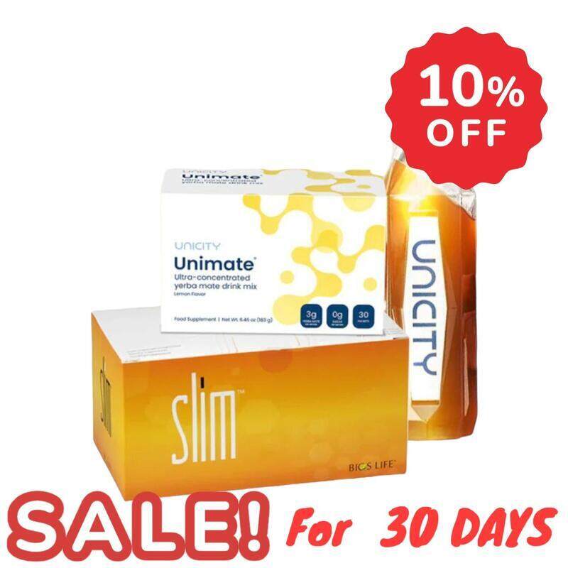 Forever Living Feel great UNICITY UNIMATE BALANCE - Pack 30 Days - Pre-meal drink
Forever Living Feel great UNICITY UNIMATE BALANCE - Pack 30 Days - Pre-meal drink
