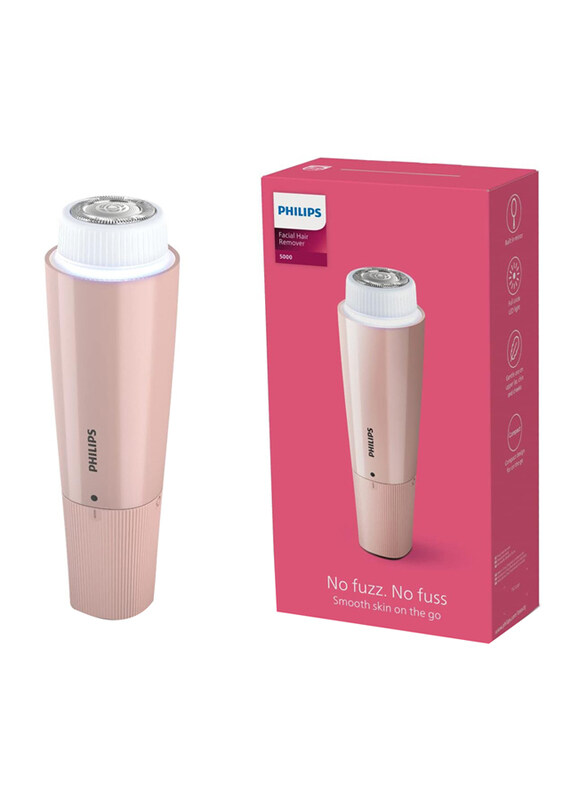 Philips Cordless Facial Hair Remover with Wide Hypoallergenic Head, BRR454/00, Pink
Philips Cordless Facial Hair Remover with Wide Hypoallergenic Head, BRR454/00, Pink