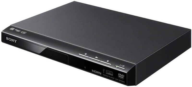 Sony DVP-SR760H DVD Player/CD Player with (HDMI, 1080p Upscaling, USB-Eingang, Xvid Playback, Dolby Digital) Schwarz, Black
Sony DVP-SR760H DVD Player/CD Player with (HDMI, 1080p Upscaling, USB-Eingang, Xvid Playback, Dolby Digital) Schwarz, Black