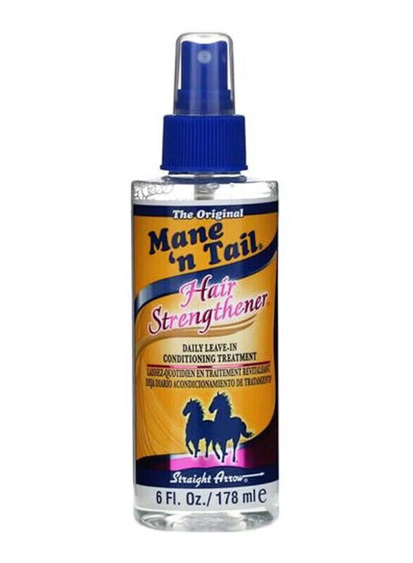 Mane 'n Tail Hair Strengthener Daily Leave-In Conditioning Treatment for All Hair Types, 178ml
Mane 'n Tail Hair Strengthener Daily Leave-In Conditioning Treatment for All Hair Types, 178ml