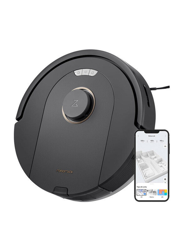 Roborock Q5 Pro Robot Vacuum Cleaner with DuoRoller Brush, 5500Pa Suction Power, 770 ml Dust Container, 180 ml Water Tank, Vacuum Cleaner Mop Robot Pr
Roborock Q5 Pro Robot Vacuum Cleaner with DuoRoller Brush, 5500Pa Suction Power, 770 ml Dust Container, 180 ml Water Tank, Vacuum Cleaner Mop Robot Pr