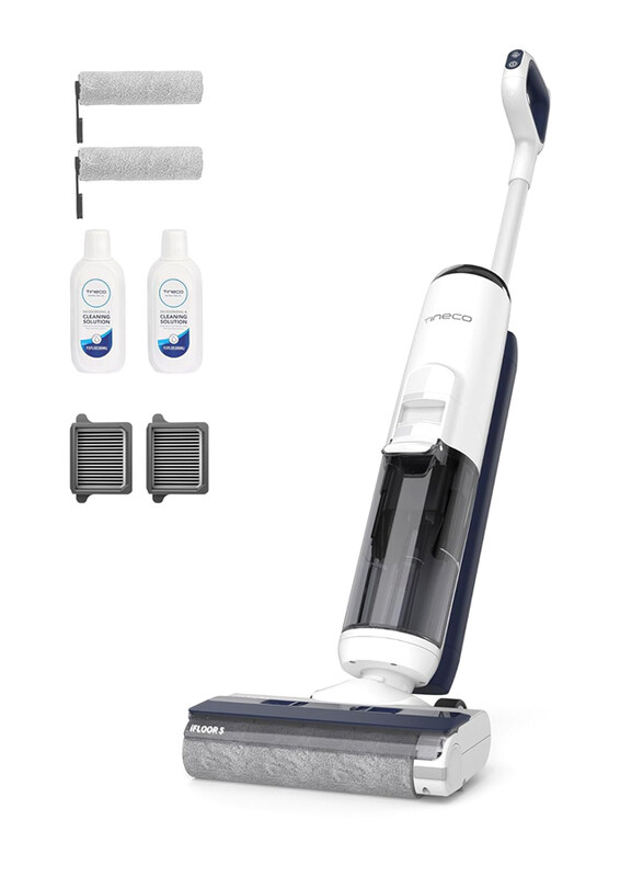 Tineco iFloor 5 Breeze Complete Wet Dry Vacuum Cordless Floor Cleaner and Mop One-Step Cleaning for Hard Floors, White
Tineco iFloor 5 Breeze Complete Wet Dry Vacuum Cordless Floor Cleaner and Mop One-Step Cleaning for Hard Floors, White